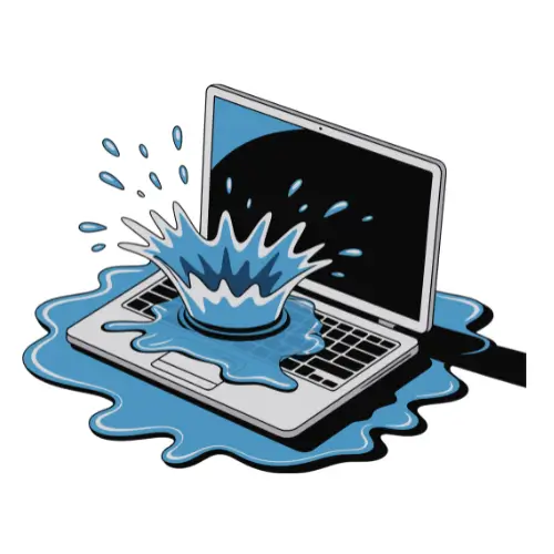 liquid damage laptop repair in gurugram